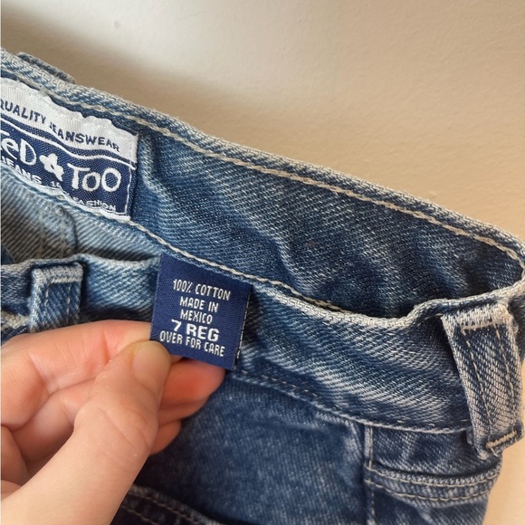 Vintage Y2K 90s 00s Limited Too Embellished Bedazzled  Jeans USA Stars BootCut 7 - Picture 11 of 11